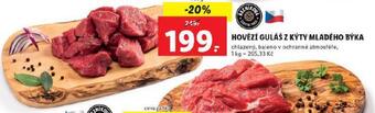 Lidl Hovězí guláš z kýty mladého býka nabídka