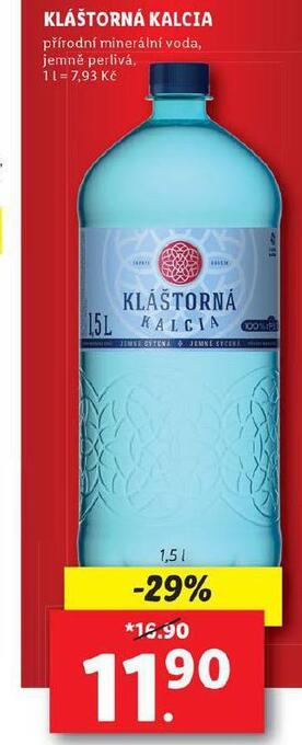 Lidl Kláštorná kalcia nabídka
