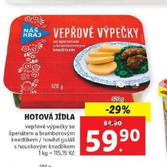 Lidl Hotová jídla nabídka