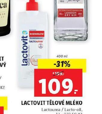 Lidl Lactovit tělové mléko nabídka