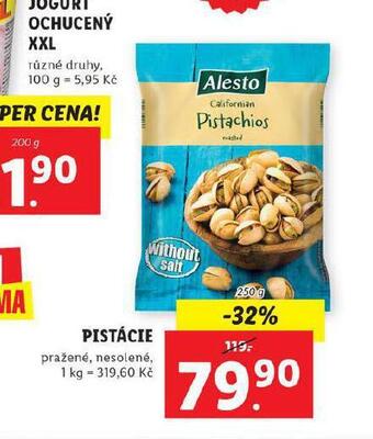 Lidl Pistácie nabídka