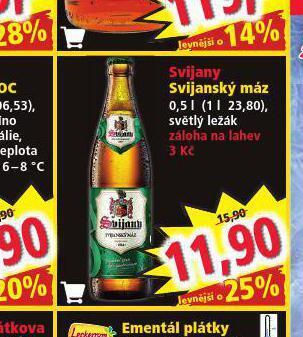 Norma Pivo svijanský máz nabídka