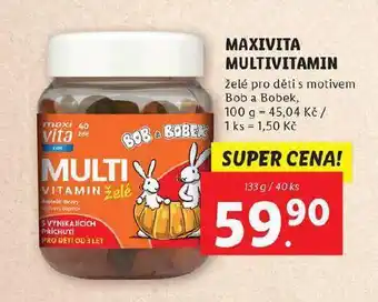 Lidl Maxivita multivitamin nabídka