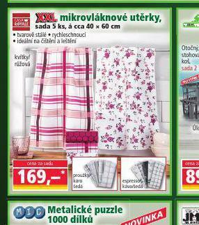 Norma Mikrovláknové utěrky nabídka