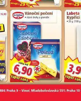 Norma Dr. oetker vánoční pečení nabídka