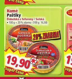 Norma Hamé paštiky nabídka