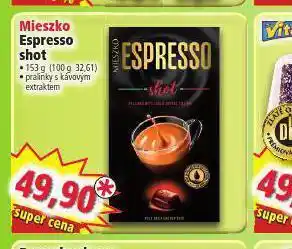 Norma Mieszko espresso shot nabídka