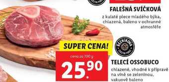 Telecí ossobuco, cena za 100 g