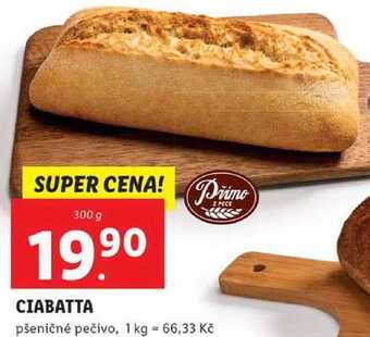 Lidl Ciabatta, 300 g nabídka