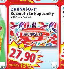 Norma Daunasoft kosmetické kapesníky nabídka