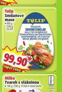 Norma Tulip snídaňové maso nabídka