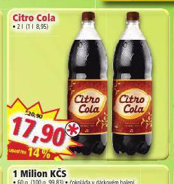 Norma Citro cola nabídka