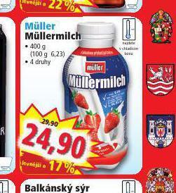 Norma Müller milch nabídka