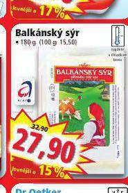 Norma Balkánský sýr nabídka