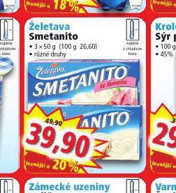 Norma Želetava smetanito nabídka