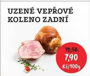 RABBIT řeznictví Uzené vepřové koleno zadní, 100 g nabídka