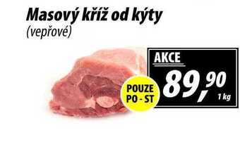 ZEMAN Masový kříž od kýty (vepřové), 1 kg nabídka