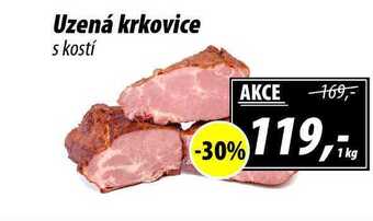 ZEMAN Uzená krkovice s kostí, 1 kg nabídka