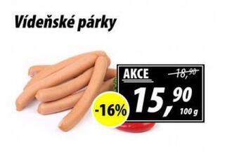 ZEMAN Vídeňské párky nabídka