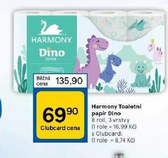 Tesco Harmony toaletní papír nabídka