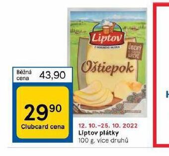 Tesco Liptov plátky nabídka