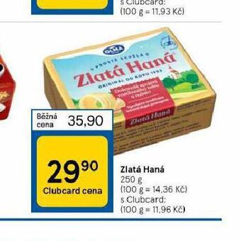 Tesco Zlatá haná nabídka