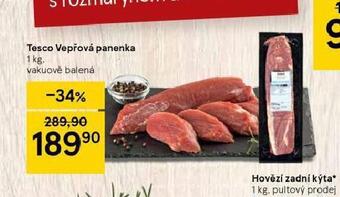 Tesco Vepřová panenka nabídka