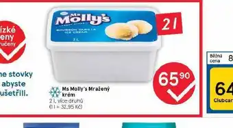 Tesco Molly´s mražený krém nabídka