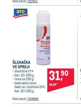Makro Šlehačka ve spreji nabídka