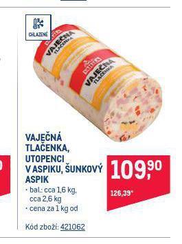 Makro Vaječná tlačenka nabídka