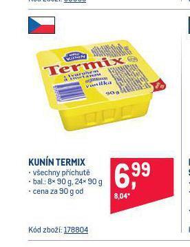 Makro Kunín termix nabídka