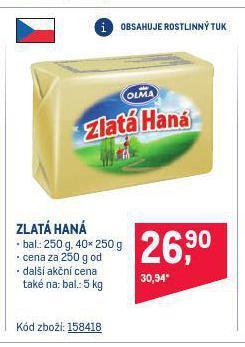 Makro Zlatá haná nabídka