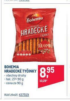 Makro Bohemia hradecké tyčinky nabídka