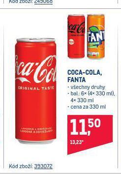 Makro Coca-cola nabídka