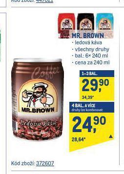 Makro Mr. brown nabídka