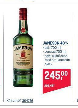 Makro Jameson nabídka