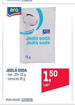 Makro Jedlá soda nabídka