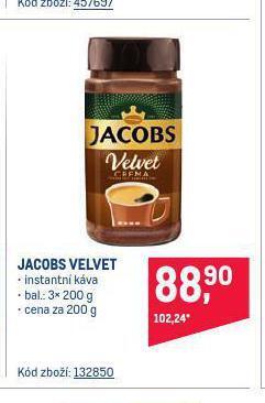 Makro Káva jacobs nabídka