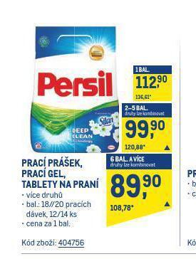 Makro Persil prací prostředek nabídka