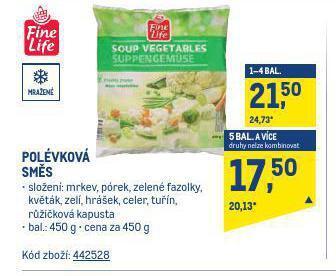 Makro Polévková směs nabídka