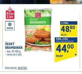 Makro Český bramborák nabídka