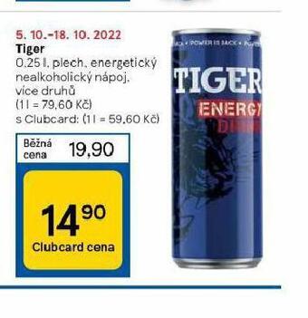 Tesco Tiger nabídka