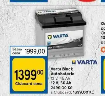 Tesco Autobaterie varta 56 ah nabídka