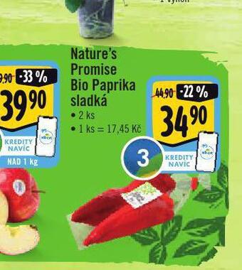 Jip Bio paprika sladká nabídka