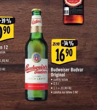 Jip Pivo budweiser budvar original nabídka