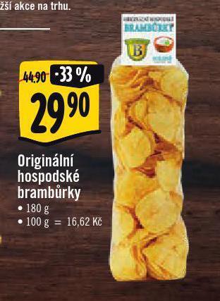 Jip Originální hospodské brambůrky nabídka