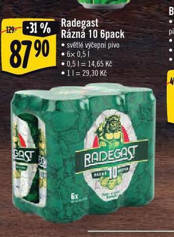 Jip Pivo radegast rázná 10 nabídka