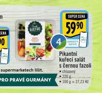 Jip Pikantní kuřecí salát s černou fazolí nabídka