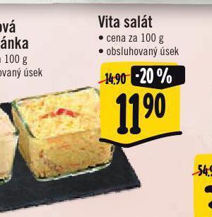 Jip Vita salát nabídka