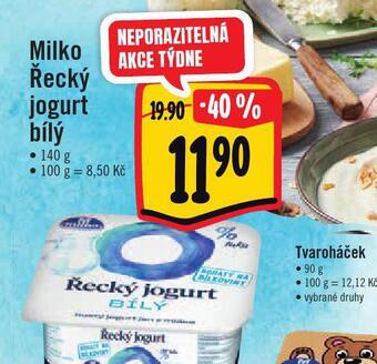 Jip Milko řecký jogurt bílý nabídka